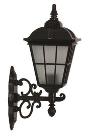 Opviq Lámpara de Pared Exterior Negra BAP-68183-BSY-M1